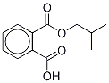 Structure of Monoisobutyl Phthalate-d4