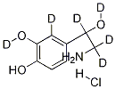 Structure of DL-Norepinephrine-d6 Hydrochloride