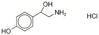 Structure of 4-(2-amino-1,2,2-trideuterio-1-hydroxyethyl)phenol,hydrochloride