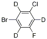 Structure of 1-Bromo-3-chloro-5-fluorobenzene-d3