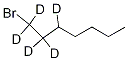 1-Bromoheptane-6,6,7,7,7-d5结构式
