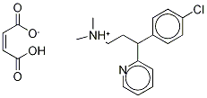 Structure of Chlorpheniramine-D6 Maleate Salt