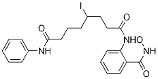 4-Iodo Suberoylanilide HydroxaMic Acid结构式