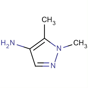 Structure of 1H-pyrazol-4-amine, 1,5-dimethyl- 