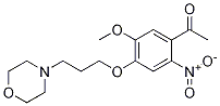 Structure of 1-(5-Methoxy-4-(3-morpholinopropoxy)-2-nitrophenyl)ethanone