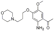 Structure of 1-(2-Amino-5-methoxy-4-(3-morpholinopropoxy)phenyl)ethanone