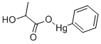 Structure of (LACTOYLOXY)PHENYLMERCURY