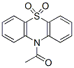 10-Acetyl-10H-phenothiazine 5,5-dioxide结构式