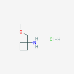 Structure of 1-Methoxymethyl-cyclobutylamine hydrochloride
