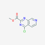 Structure of methyl 4-chloropyrido[3,4-d]pyrimidine-2-carboxylate