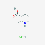 Structure of 2-Methylpiperidine-3-carboxylic acid hydrochloride