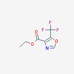 Structure of Ethyl 5-(trifluoromethyl)-1,3-oxazole-4-carboxylate