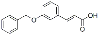 Structure of 3-BENZYLOXYCINNAMIC ACID
