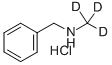 Structure of BENZYLMETHYL-D3-AMINE HCL