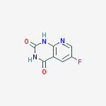 Structure of 6-fluoro-1H-pyrido[2,3-d]pyrimidine-2,4-dione