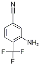 Structure of 3-Amino-4-(trifluoromethyl)benzonitrile
