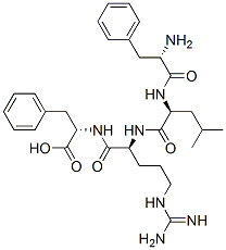 Structure of phenylalanyl-leucyl-arginyl-phenylalanine