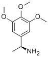Structure of Benzenemethanamine, 3,4,5-trimethoxy-a-methyl-,(S)-
