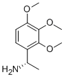 Structure of Benzenemethanamine, 2,3,4-trimethoxy-a-methyl-,(S)-