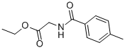 Structure of ETHYL 2-[(4-METHYLBENZOYL)AMINO]ACETATE
