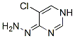 Pyrimidine,5-chloro-4-hydrazinyl-结构式