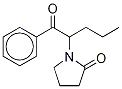 Structure of α-(2-Oxopyrrolidino)valerophenone
