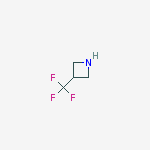 Structure of 3-(trifluoromethyl)azetidine