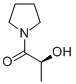 Structure of 1-[(2S-)-2-Hydroxy-1-oxo-proxyl]pyrrolidine