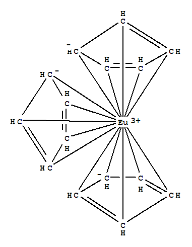 Structure of Tris(eta5-cyclopenta-2,4-dienyl)europium