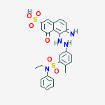 Structure of Acid Red 118