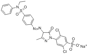Structure of Acid Yellow  61