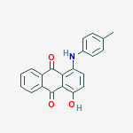 Structure of DISPERSE BLUE 72