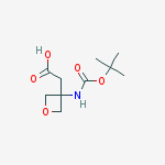 Structure of (3-tert-Butoxycarbonylamino-oxetan-3-yl)acetic acid