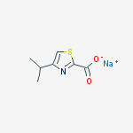 Structure of sodiuM 4-isopropylthiazole-2-carboxylate