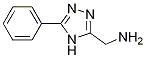 Structure of C-(5-Phenyl-4H-[1,2,4]triazol-3-yl)-methylamine