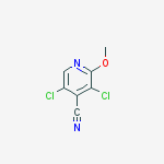 Structure of 3,5-dichloro-2-methoxypyridine-4-carbonitrile