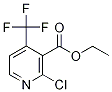 Structure of Ethyl 2-chloro-4-(trifluoromethyl)pyridine-3-carboxylate