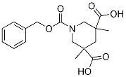 Structure of 1-Benzyl 3,5-diMethyl piperidin-1,3,5-tricarboxylate