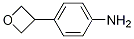 Structure of 4-(3-OXETANYL)BENZENAMINE