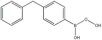 Structure of 4-(1-Hydroxy-1-phenyl)methylphenylboronic acid