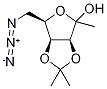 Structure of D-Tagatose, 6-azido-1,6-dideoxy-3,4-O-(1-methylethylidene)-