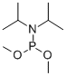 Structure of DIMETHYL N,N-DIISOPROPYLPHOSPHORAMIDITE