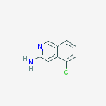 Structure of 5-chloroisoquinolin-3-amine