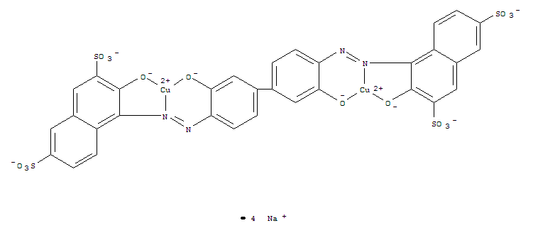 Structure of Direct Blue 80