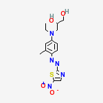 Structure of DISPERSE BLUE 102