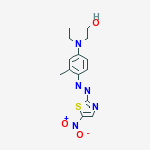 Structure of DISPERSE BLUE 106
