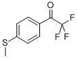 Structure of Ethanone,2,2,2-trifluoro-1-[4-(methylthio)phenyl]-