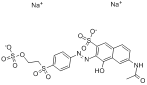 Structure of REACTIVE ORANGE 16