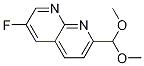 Structure of 2-(Dimethoxymethyl)-6-fluoro-1,8-naphthyridine