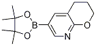 Structure of 6-(4,4,5,5-Tetramethyl-1,3,2-dioxaborolan-2-yl)-3,4-dihydro-2H-pyrano[2,3-b]pyridine